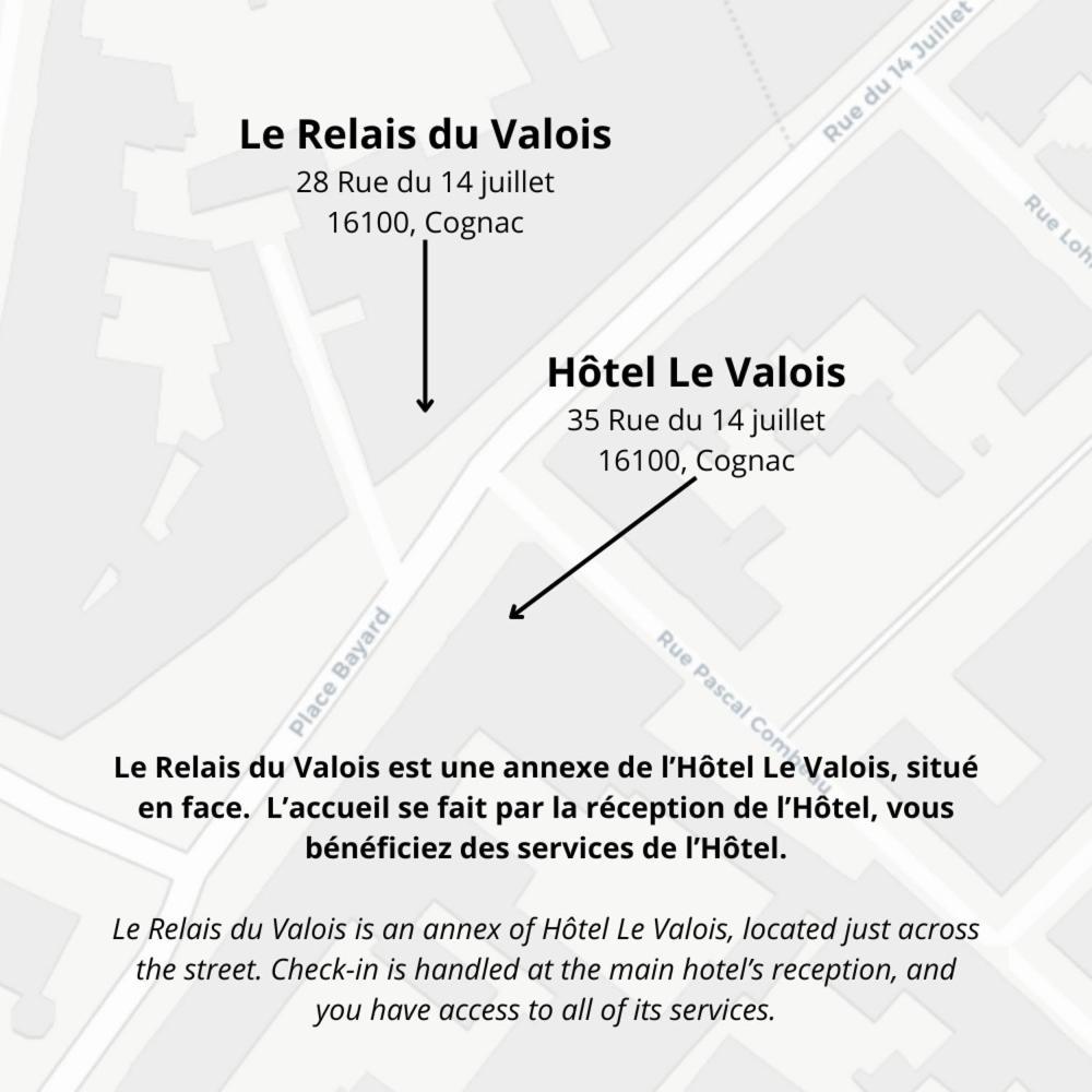 Le Relais Du Valois Cognac Centre Ξενοδοχείο Εξωτερικό φωτογραφία